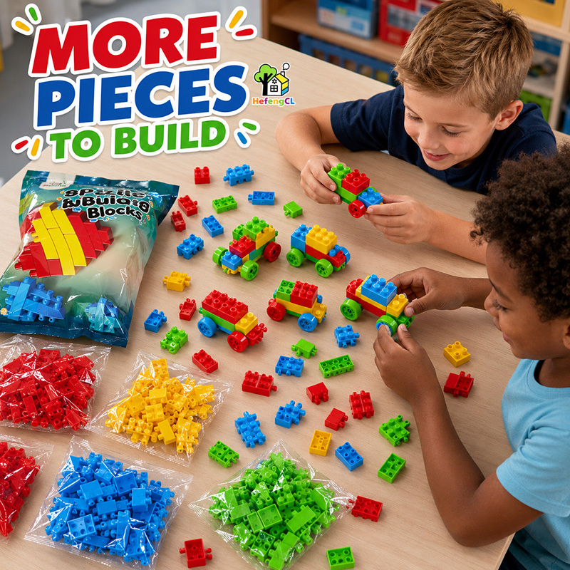 New Upgraded 104pcs Building Block Set